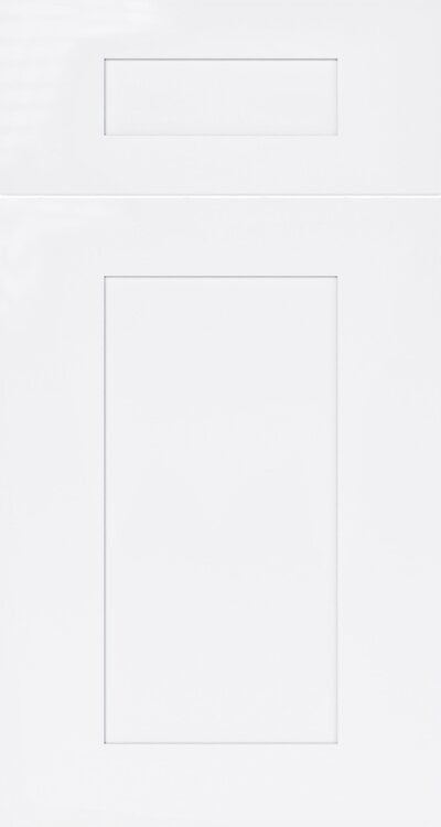 Scottsdale White shaker cabinet with drawer and door